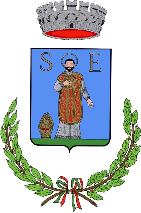 stemma del comune di SANT'EUSANIO DEL SANGRO